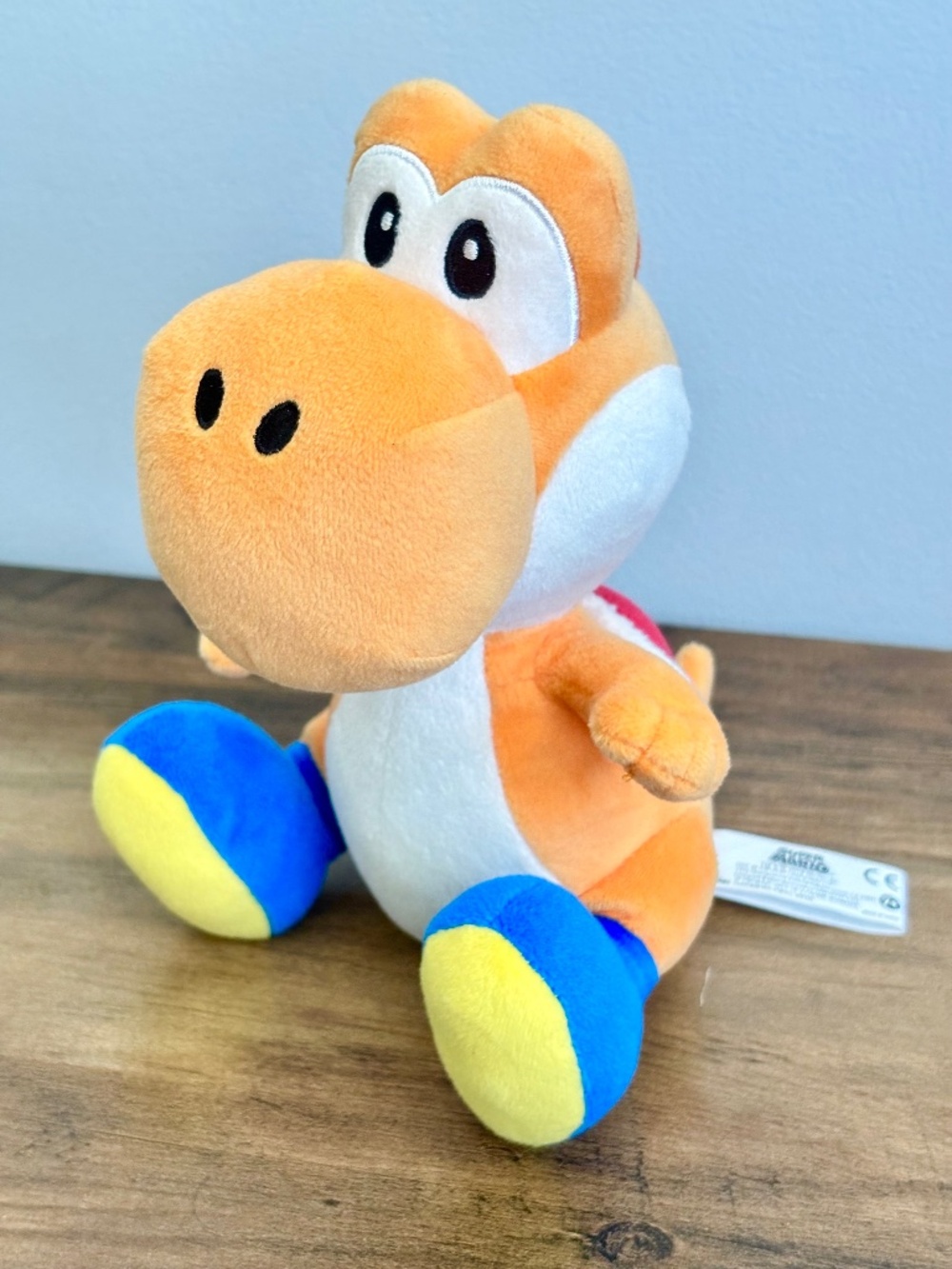 Nintendo Super Mario Bros Brothers Orange Yoshi Plush Stuffed Animal Toy 2018